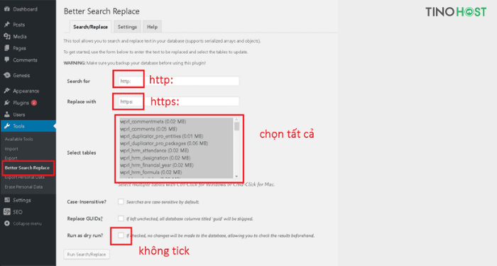 Cách chuyển HTTP sang HTTPS cho website WordPress 6 cap-nhat-url-trong-database