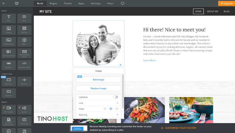 Weebly là gì? Hướng dẫn tạo trang web đơn giản với Weebly 2 giao-dien-truc-quan