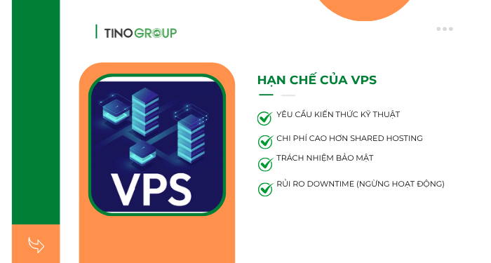 VPS là gì? Tổng quan kiến thức về VPS A-Z 2025 9 Hạn chế của VPS
