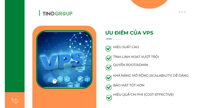 VPS là gì? Tổng quan kiến thức về VPS A-Z 2025 8 Ưu điểm của VPS