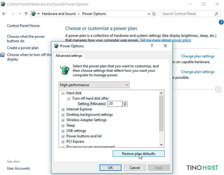 Disk Usage là gì? Cách khắc phục tình trạng "100% Disk Usage" 17 thay-doi-cai-dat-pin-may-tinh
