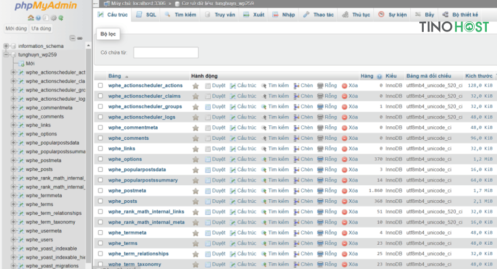 PhpMyAdmin là gì? Cách sử dụng PhpMyAdmin 6 chinh-sua-co-so-du-lieu-trong-phpmyadmin