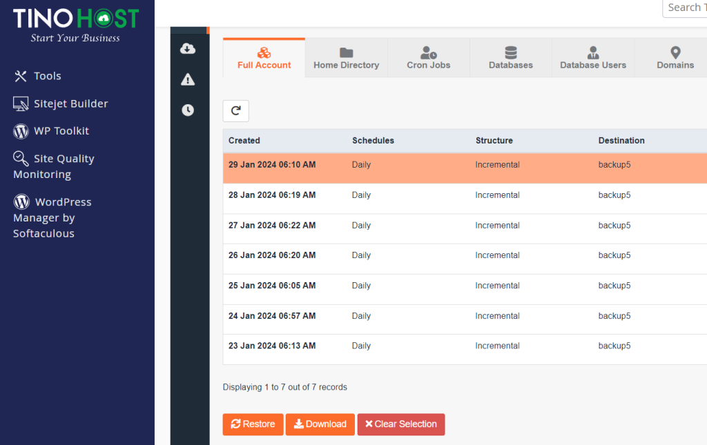 Hướng dẫn restore dữ liệu hosting trên JetBackup 5 thông qua cPanel 4 thao-tac-restore-du-lieu-hosting-tren-jetbackup-5