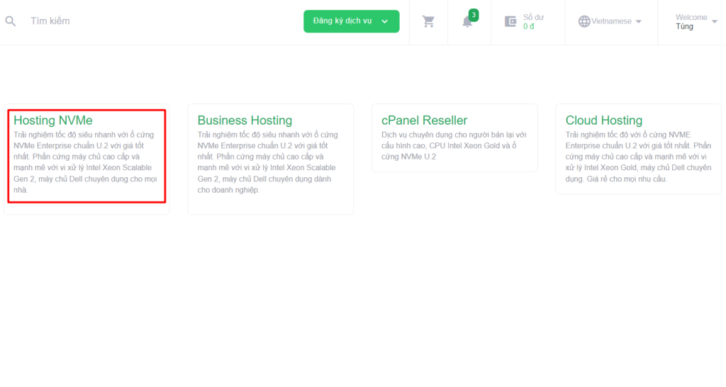 Hosting NVMe là gì? Tìm hiểu chi tiết về Hosting NVMe 6 mua-hosting-nvme-tren-tinohost