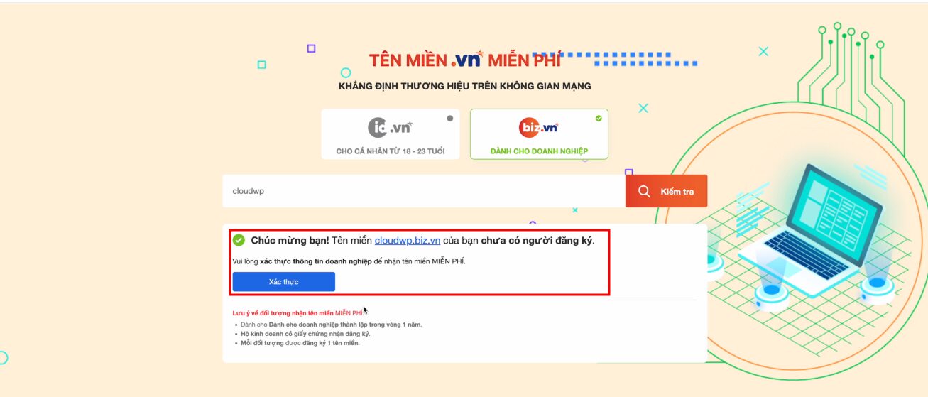 Cách đăng ký tên miền miễn phí cùng nhiều ưu đãi hấp dẫn cho website của bạn 11 cac-buoc-dang-ky-ten-mien-biz-vn-mien-phi