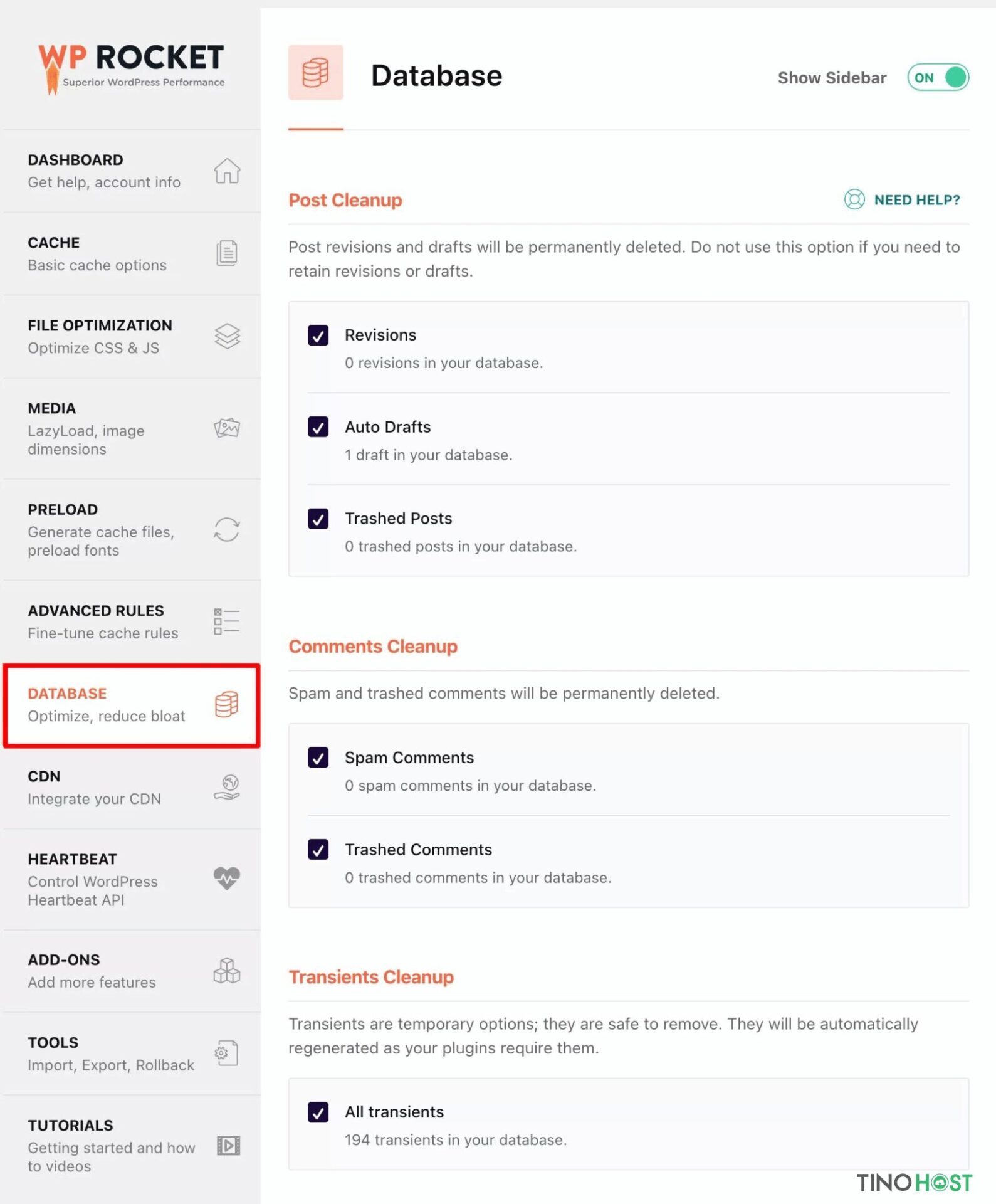 WP-Rocket là gì? Hướng dẫn cách cài đặt và cấu hình WP-Rocket A-Z 12 toi-uu-hoa-co-so-du-lieu-database-optimization