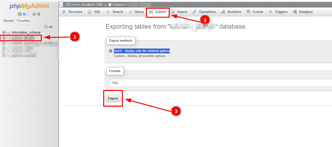 Hướng dẫn xử lý mã độc website WordPress trên cPanel 9 backup-database-trong-phpmyadmin
