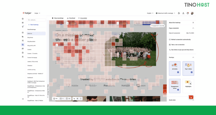 Heatmap là gì? Làm thế nào để xem heatmap website? 5 Engagement-zone-maps