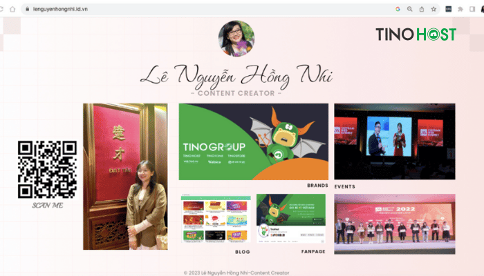 Bật mí 5 tips để sở hữu một thương hiệu cá nhân ấn tượng với tên miền ID.VN 5 portfolio-cua-ban-hong-nhi