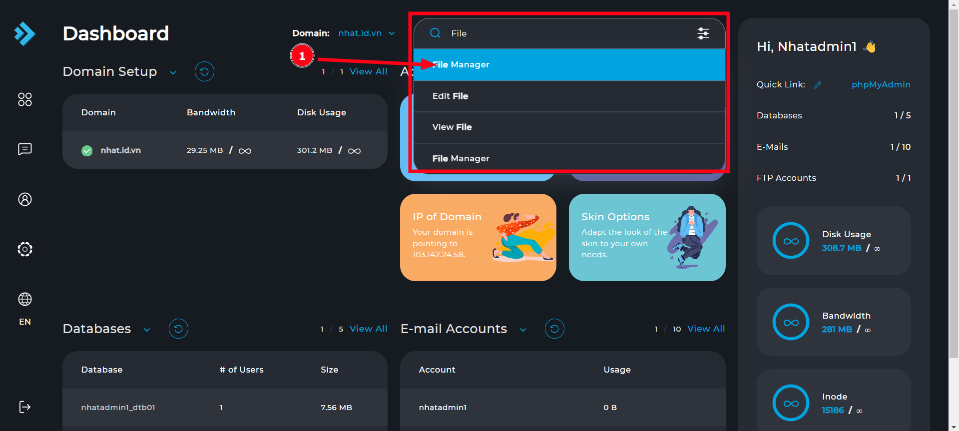 Hướng dẫn xử lý mã độc website WordPress trên DirectAdmin 7 backup-du-lieu-trong-thu-muc-uploads