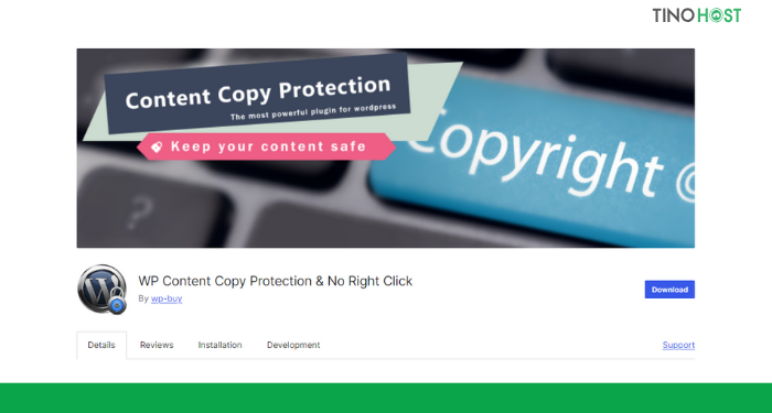 Top 5 plugin chống copy cho WordPress tốt nhất hiện nay 3 WP-Content-Copy-Protection-&-No-Right Click