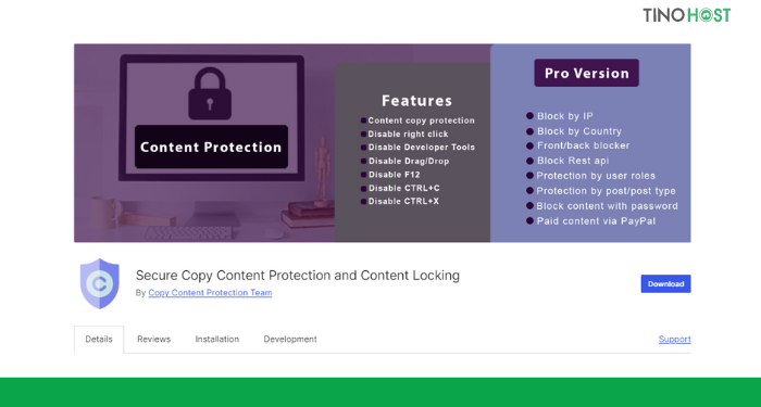Top 5 plugin chống copy cho WordPress tốt nhất hiện nay 6 Secure-Copy-Content-Protection-and-Content-Locking