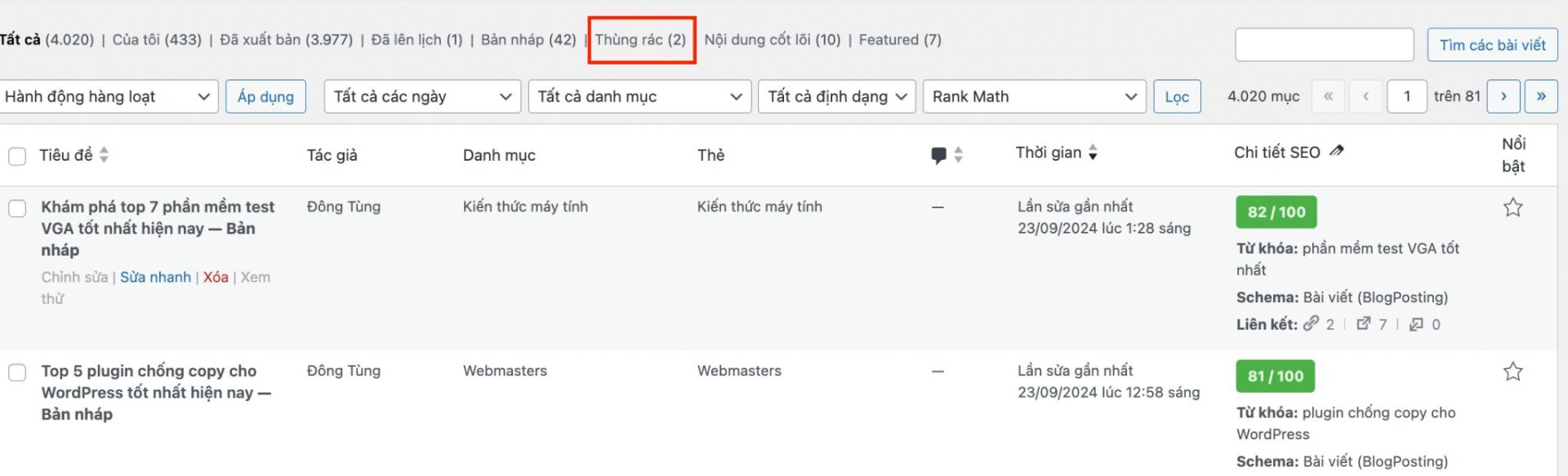 xoa-bai-viet-tren-website-wordpress