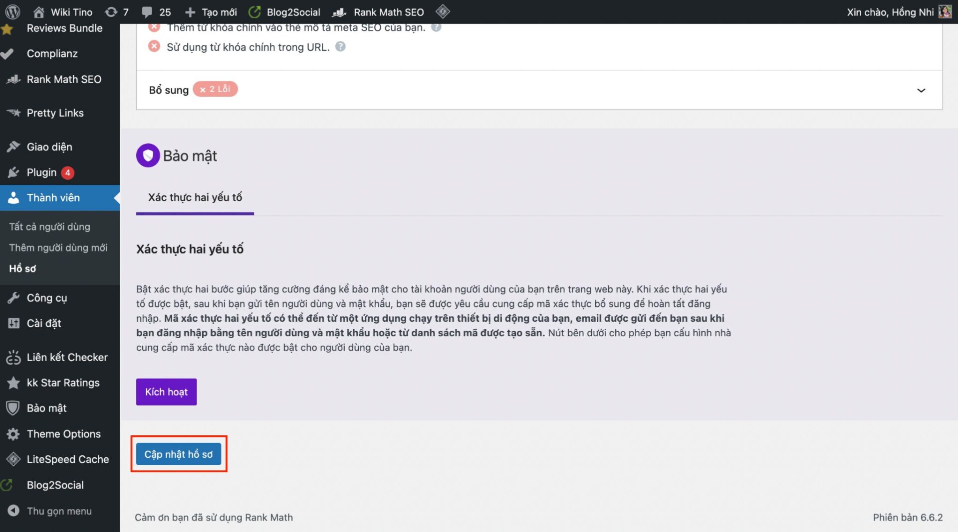 Hướng dẫn đăng nhập tài khoản quản trị website WordPress và đổi lại mật khẩu 6 dang-nhap-tai-khoan-quan-tri-website-wordpress