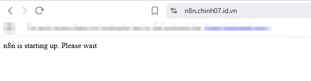 Cấu hình cho n8n