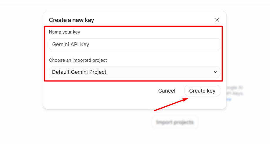 Hướng dẫn cách lấy API Key của Gemini AI 4 Hướng dẫn cách lấy API Key của Gemini AI 2