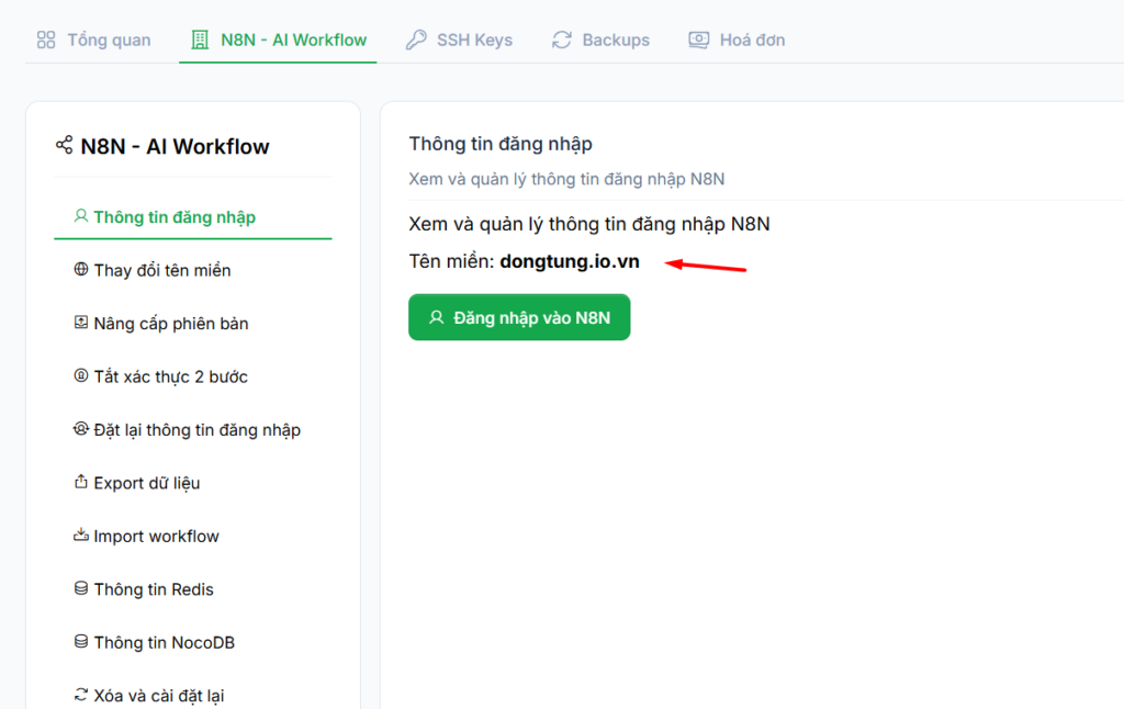 Cách đổi hostname VPS thành tên miền đã mua