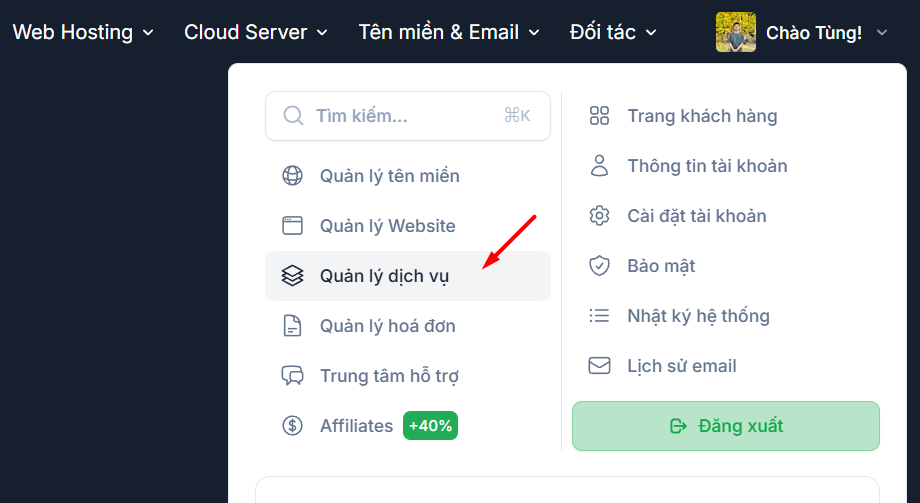 Cách đổi hostname VPS thành tên miền đã mua