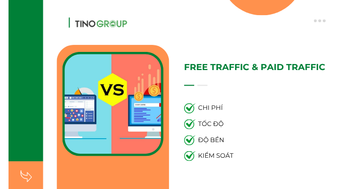 Free Traffic là gì? 3 cách tạo ra nguồn Free Traffic khổng lồ 2 So sánh Free Traffic và Paid Traffic
