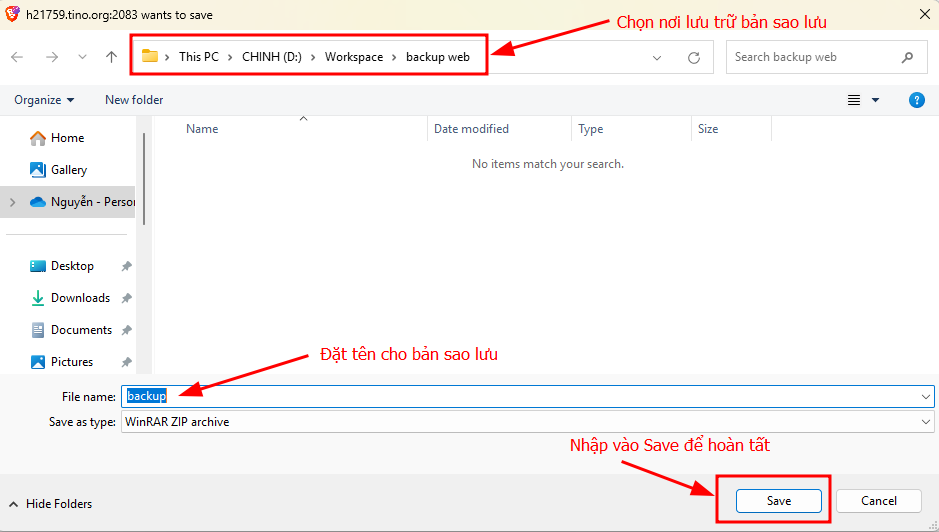 Bật mí cách chuyển website WordPress sang hosting mới không lỗi 11 Sao lưu mã nguồn (source code) của website