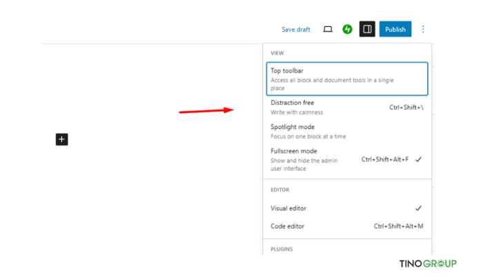 Các tính năng bị ẩn của WordPress có thể bạn chưa biết 12 Chế độ tập trung (Distraction-Free Mode)