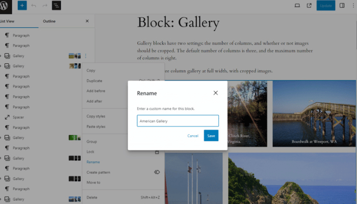 Các tính năng bị ẩn của WordPress có thể bạn chưa biết 15 Tổ chức nội dung dễ dàng hơn với List View