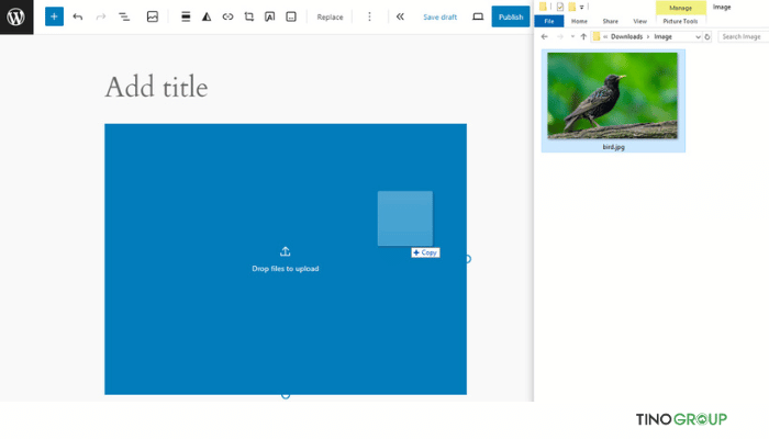 Các tính năng bị ẩn của WordPress có thể bạn chưa biết 14 Thay thế hình ảnh bằng cách kéo và thả