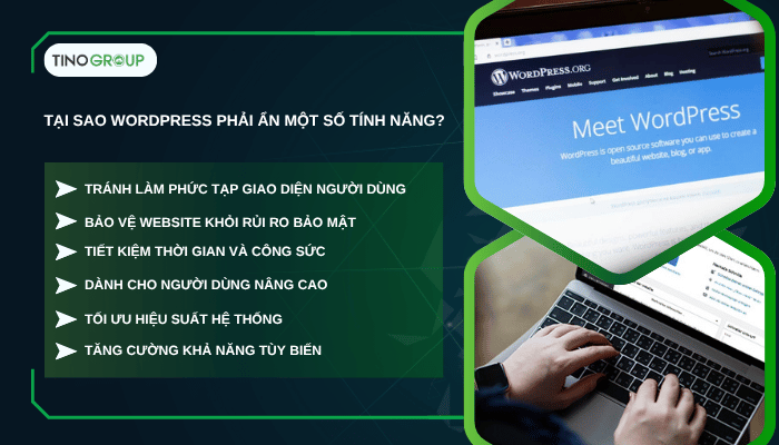 Các tính năng bị ẩn của WordPress có thể bạn chưa biết 2 Tại sao WordPress phải ẩn một số tính năng?