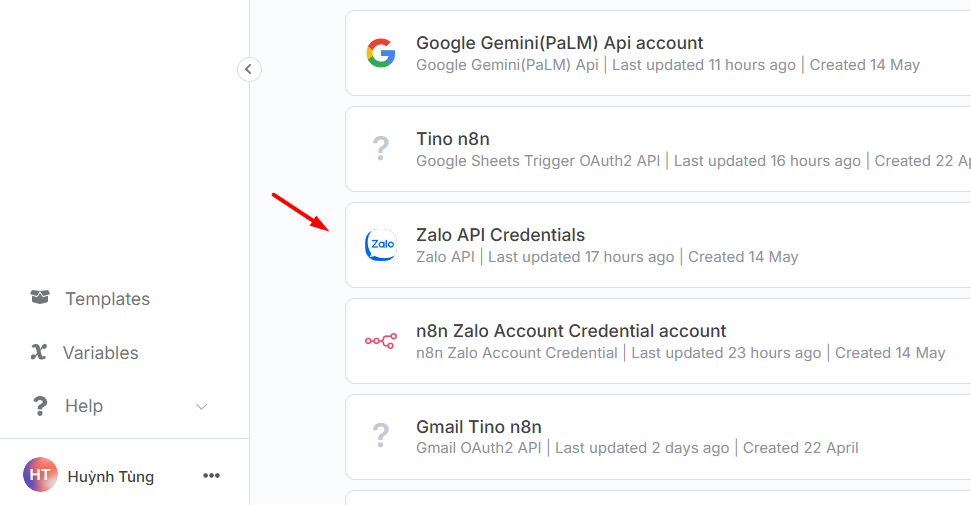 Hướng dẫn cách tích hợp node Zalo vào n8n đơn giản 17 Các bước tích hợp node Zalo vào n8n