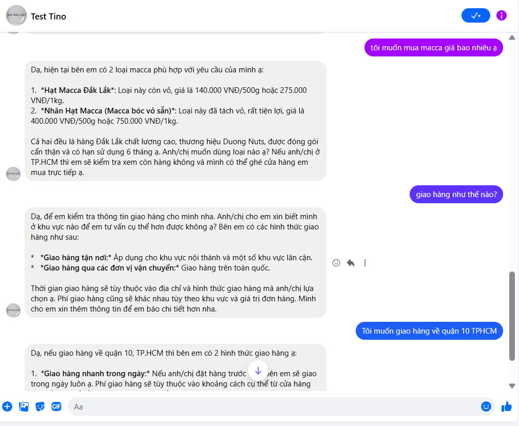 Bật mí cách tạo chatbot Facebook với n8n đơn giản 23 Kết quả