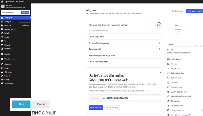 Cách tạo blog WordPress miễn phí trên WordPress.com cho người mới 10 Các bước tạo blog miễn phí với WordPress.com
