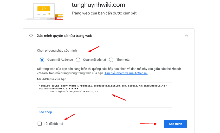 Hướng dẫn đăng ký tài khoản Google Adsense 13 Các bước đăng ký tài khoản Google Adsense