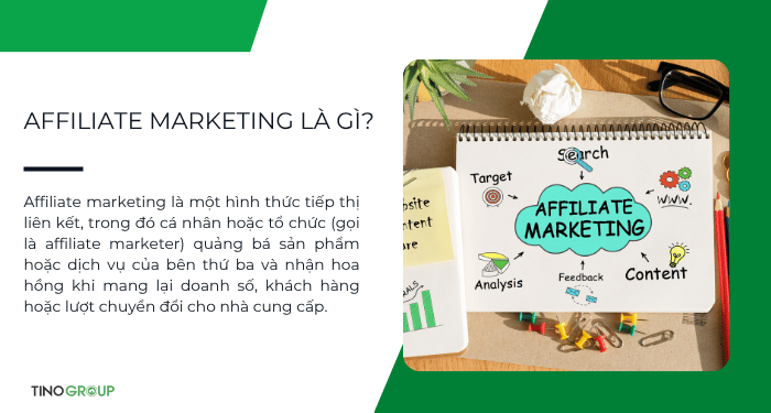 Affiliate marketing là gì? Hướng dẫn cách kiếm tiền online với Affiliate marketing 2025 1 Affiliate marketing là gì?