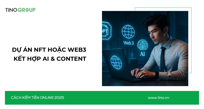 Kiếm Tiền Online Không Cần Vốn 2025: 30+ Cách Ứng Dụng AI 28 Dự án NFT hoặc web3 kết hợp AI & content