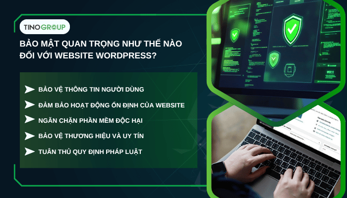 15+ vấn đề bảo mật thường gặp với WordPress và cách khắc phục (Cập nhật 2025) 1 Bảo mật quan trọng như thế nào đối với website WordPress?