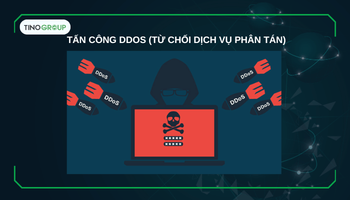 15+ vấn đề bảo mật thường gặp với WordPress và cách khắc phục (Cập nhật 2025) 8 Tấn công DDoS (Từ chối dịch vụ phân tán)