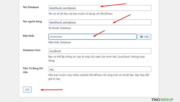 Upload mã nguồn WordPress
