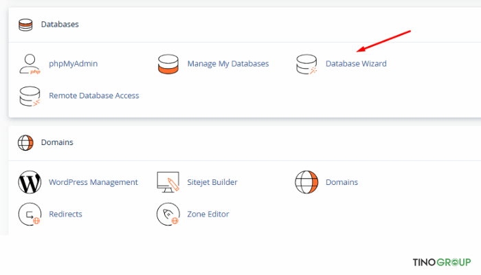 Tạo database