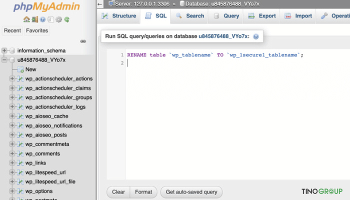 9 cách chặn WordPress SQL Injection đơn giản, ai cũng làm được 8 Thay đổi tiền tố mặc định của cơ sở dữ liệu WordPress