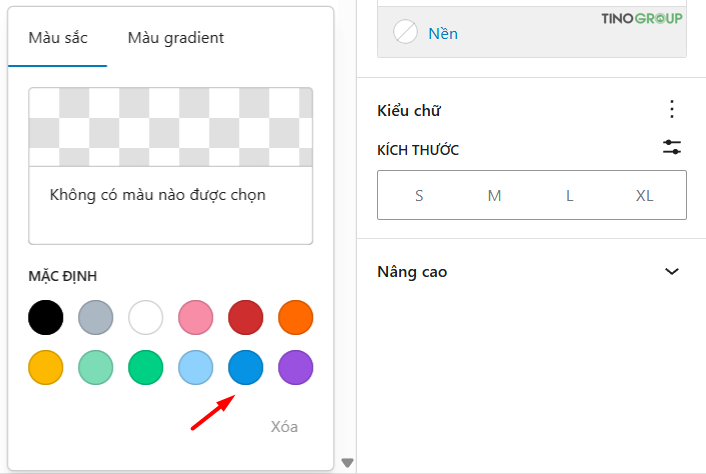 Thay đổi màu nền cho từng phần hoặc khối (Block Editor/Gutenberg)