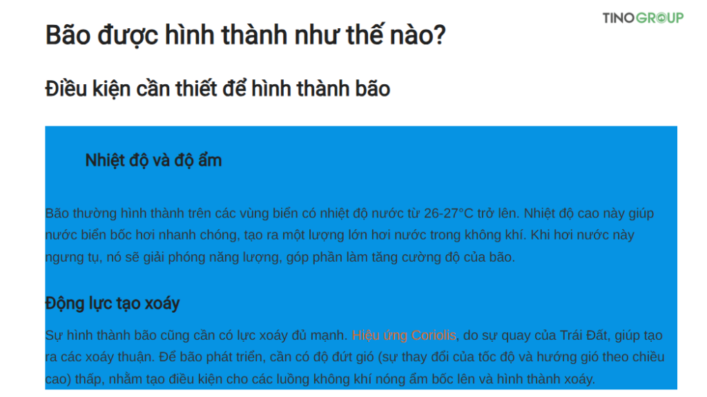 Thay đổi màu nền cho từng phần hoặc khối (Block Editor/Gutenberg)