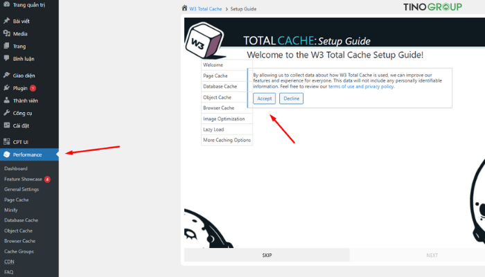 Hướng dẫn chi tiết cách sử dụng CDN cho website WordPress (2025) 9 Sử dụng CDN bằng plugin W3 Total Cache