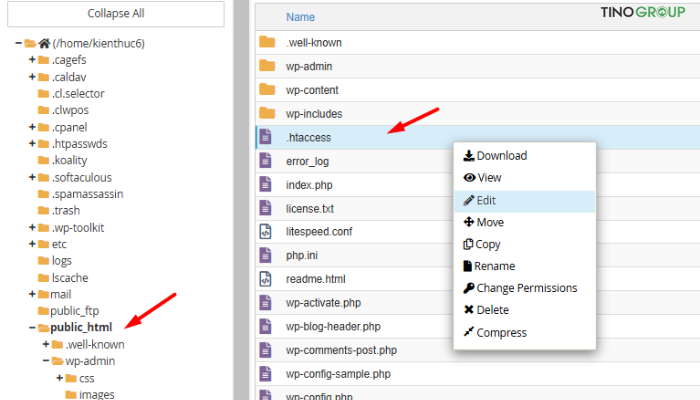 Hướng dẫn cách tạo file .htaccess đúng chuẩn cho WordPress 12 Hướng dẫn cách tạo file .htaccess đúng chuẩn cho WordPress 3