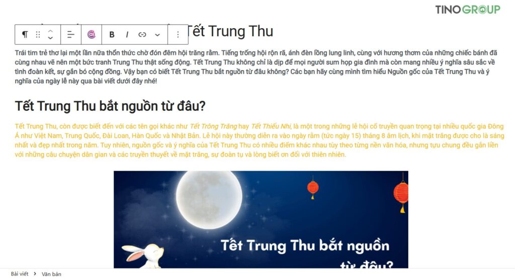 Cách thay đổi font chữ và màu chữ trong WordPress cực dễ 2025 4 Thay đổi màu chữ trong trình soạn thảo Khối (Block Editor - Gutenberg)