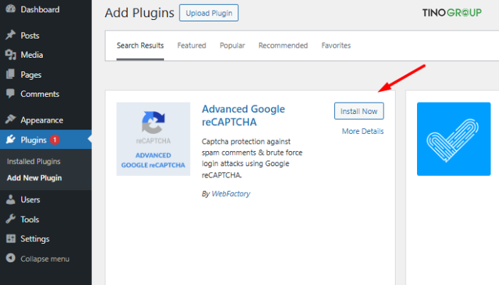 Hướng dẫn cách cài đặt reCAPTCHA cho WordPress giúp chặn spam hiệu quả 4 Thêm reCAPTCHA vào WordPress bằng Plugin