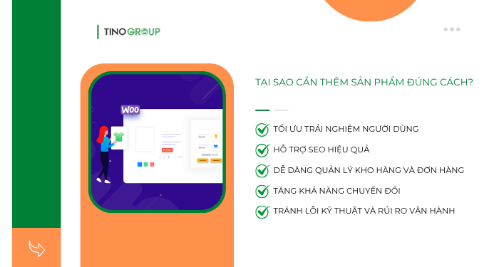 Tại sao cần thêm sản phẩm đúng cách?