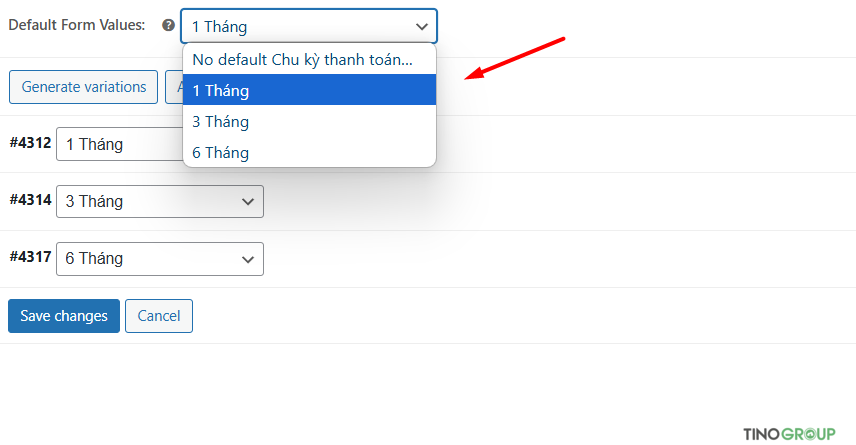 Hướng dẫn thêm Sản phẩm có biến thể (Variable Product)