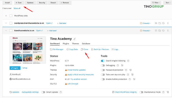 Cách triển khai WordPress Staging bằng cPanel chi tiết [2025] 1