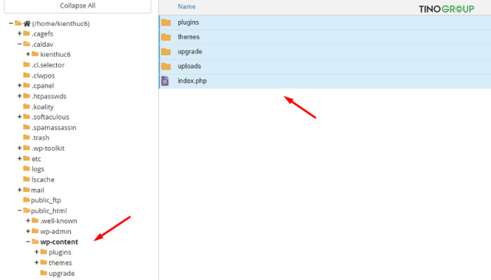 Hướng dẫn cách xóa trang web WordPress an toàn & nhanh chóng (2025) 10 Xóa trang web WordPress bằng bằng File Manager