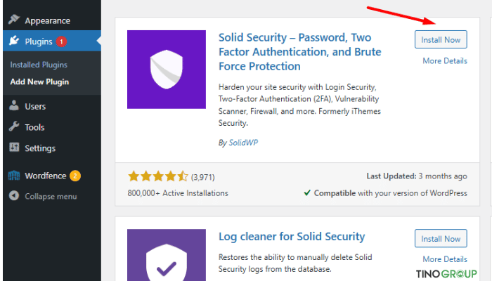Cài đặt iThemes Security